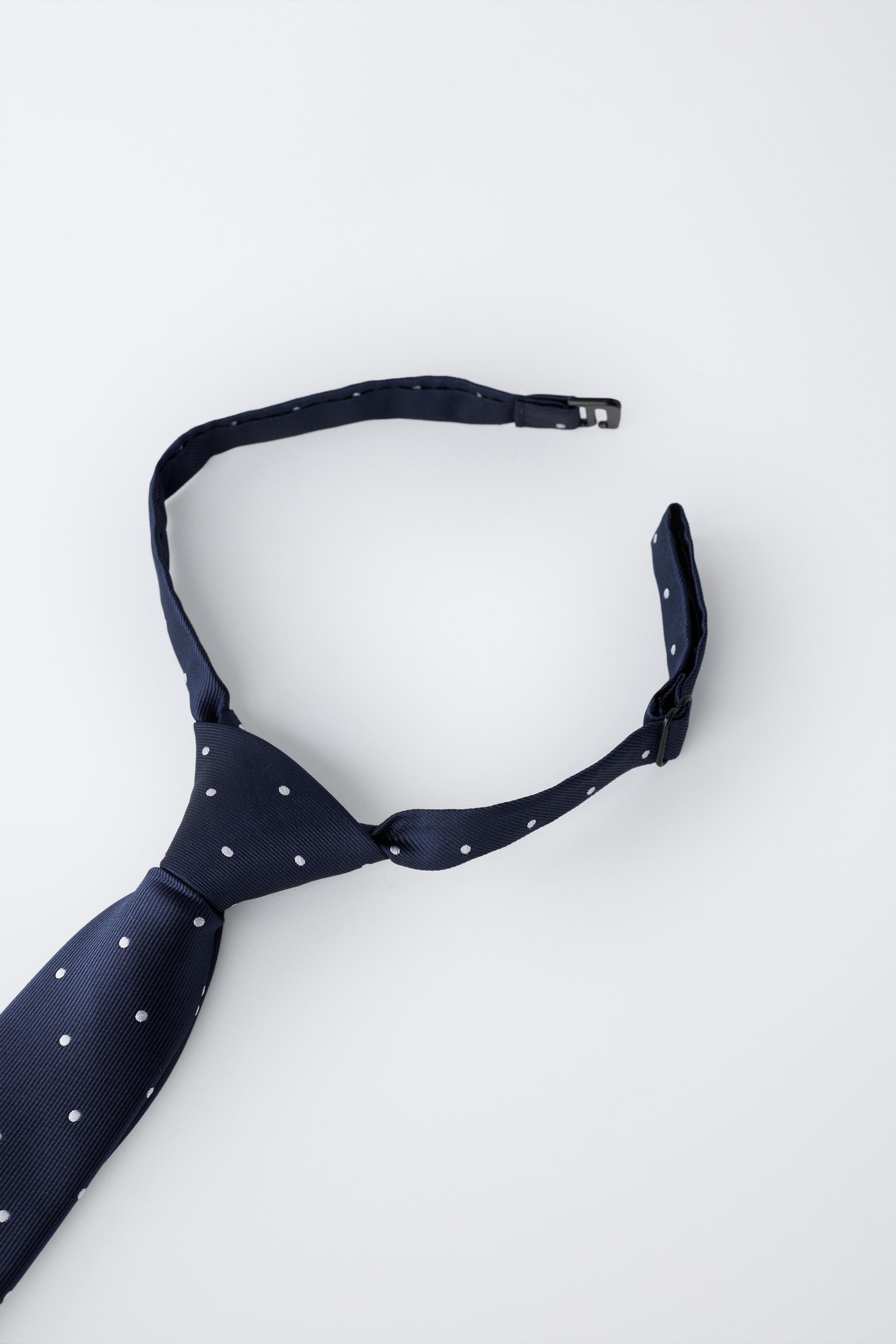 POLKA DOT PRINT TIE